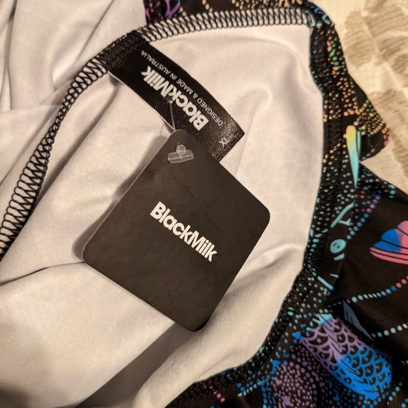 BlackMilk Koi Rainbow LS Evil LL Dress XL - Picture 5 of 9